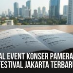 Jadwal Event Konser Pameran dan Festival Jakarta Terbaru